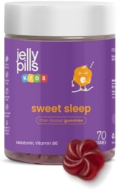 Pot de gummies pour enfants, saveur framboise, avec un gummy à côté. Identique au visuel 0.