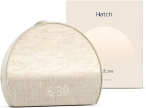 Hatch Restore 3 Réveil simulateur d’Aube & Machine à Sons, Lampe connectée