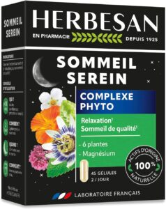 Sommeil Serein - Sommeil paisible, Détente - Gélules