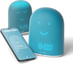 Réveil Enfant REMI - Réveil Éducatif pour Apprendre à Dormir Plus + Babyphone + Veilleuse