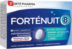 Forté Pharma Complément sommeil adulte ForteNuit 8h 15 nuits