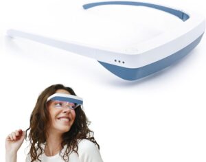 Luminette 3 Lunettes de luminothérapie - Lampe de Luminothérapie Portable pour les Trouble