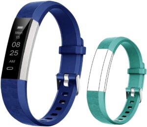BIGGERFIVE Montre de suivi d'activité pour enfants, garçons, filles, adolescents Podomètre