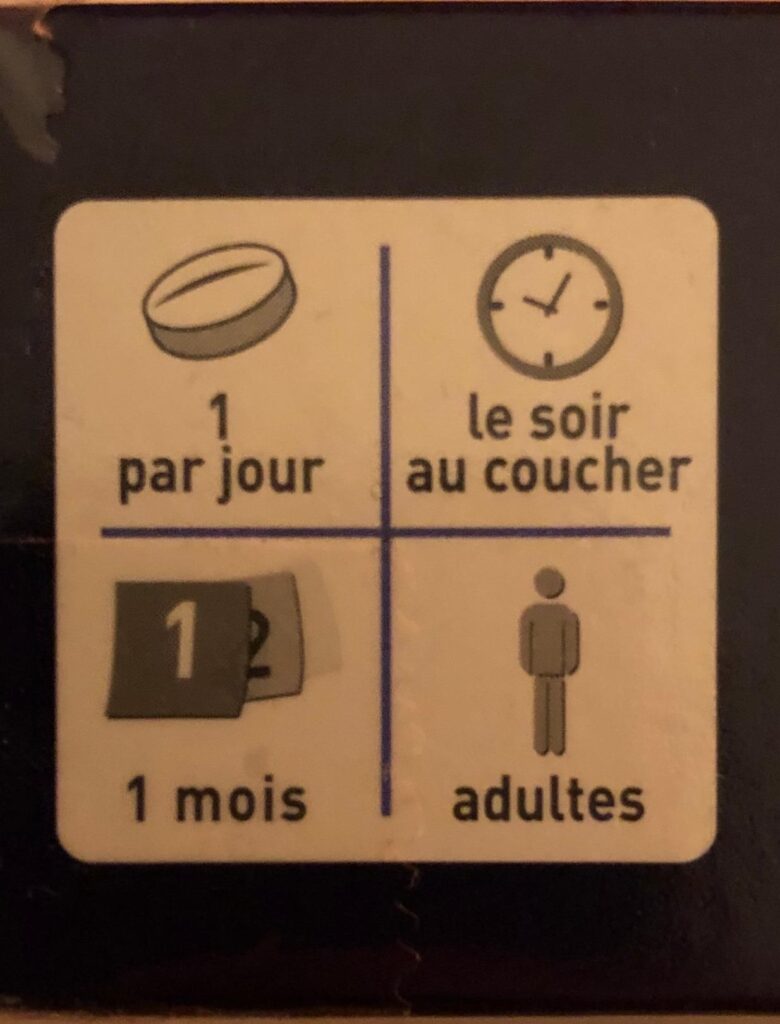 Pictogrammes d'utilisation du produit
