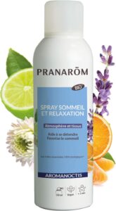 Pranarôm - Aromanoctis Spray sommeil et relaxation - Relaxe | Favorise l'endormissement -