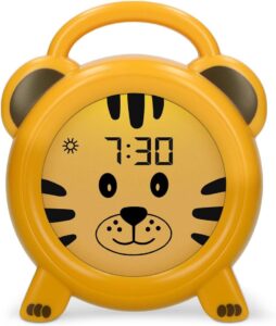 Alecto BC100TIGER Reveil Enfant - Réveil Enfant - Jaune
