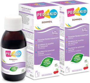 PEDIAKID - Sirop Sommeil - Complément alimentaire favorisant l'endormissement - Réduit les