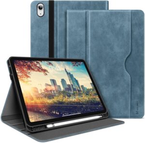 HOLIMET Étui pour iPad 11ème génération 11 pouces 2025 (A16) avec porte-stylo, iPad 10ème