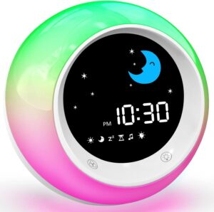 Reveil Enfant, Lune et Soleil Entraîneur de Sommeil pour Enfants