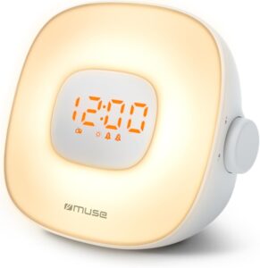 MUSE Radio réveil luminothérapie ML 198 CR