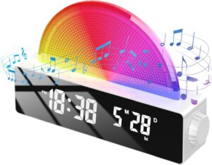 Simulateurs D'Aube Simulation D'Aube Réveil Lumineux Multicolore Lumière