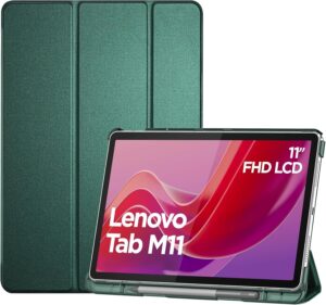 ProCase Coque Étui pour Lenovo Tab M11(TB330FU)/K11/K11e 2024 11" Pouces avec Porte-Stylo,
