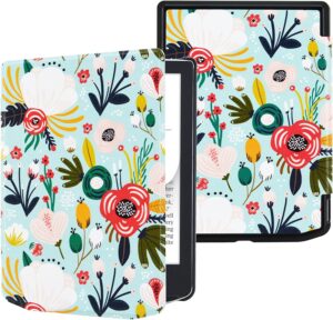 DMluna Étui Slimshell pour Pocketbook Verse/Verse Pro/Color/Lite, Coque de Protection Magn