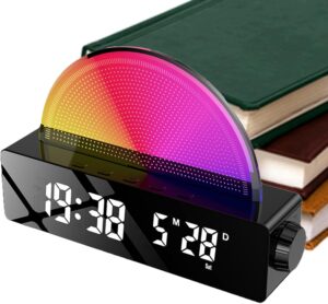 Simulateurs D'Aube Simulation D'Aube Réveil Lumineux Multicolore Lumière