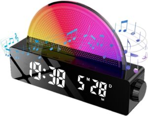 Simulateurs D'Aube Simulation D'Aube Réveil Lumineux Multicolore Lumière