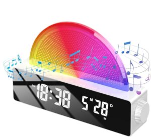 Simulateurs D'Aube Simulation D'Aube Réveil Lumineux Multicolore Lumière