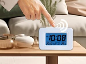Réveil Numérique à Fonction Vocale RTALK3 – Annonce Heure/Minute/Température en Français –