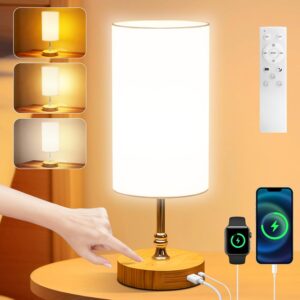Lampe de luminothérapie 12000 lux avec télécommande, IRC 95, effet bois
