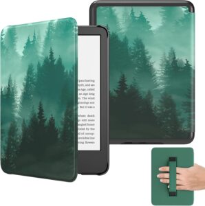 MoKo Étui pour Kindle 6" (11e gén, 2024/2022), Forêt Verte