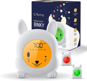 Numsy Binky Réveil Éducatif Enfant Jour Nuit avec Simulateur d'Aube