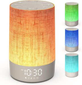 Éveil Lumière, Simulateur d'Aube et Crépuscule avec 10 Sonneries