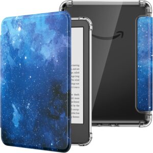 MoKo Coque pour Kindle Basic 11ᵉ Gén 6 Pouces (2024/2022), Étoile Bleue