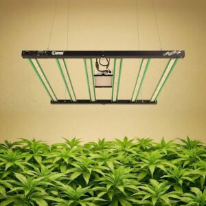 LUCIUS - Lampe LED 630W 2.9 Master Control - Culture complet Croissance/Floraison, UV IR,