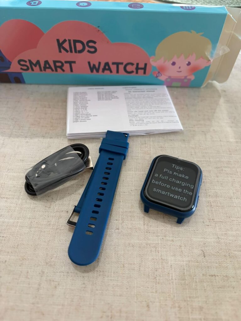 Montre Connectée Enfant 18 Jeux, Podomètre, Sommeil, Caméra photographié par Marcel Morais Luna, acheteur