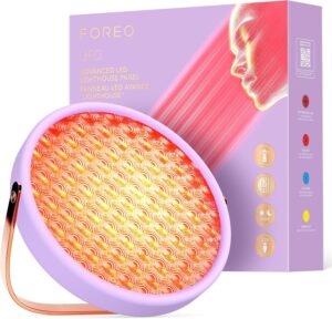 FOREO UFO Panneau LED Avancé - NIR Profond, Rouge, Ambre & Bleu
