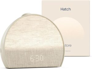 Hatch Restore 3 Réveil simulateur d’Aube et réveil Lumineux avec Machine à Sons et lumière